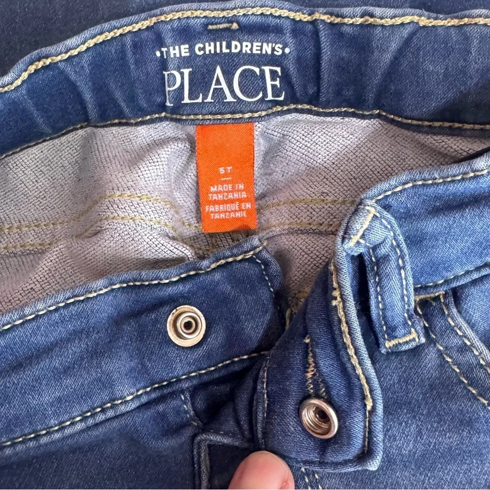 The Children’s Place Girl’s Bermuda Blue Jean Shorts